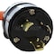 Ac Works Power Strip Cord, STW, 5-15/20R, L5-30P, 1.5 ft., Orange L530CBF520 - alternate 2